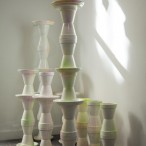 FROM THE TOWER OF BABEL TO THE ENDLESS COLUMN (BLURRING) - SCULPTURE